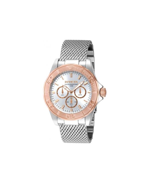 インビクタ メンズ 佩び物 ウォッチ Invicta Men\u0027s 13942 Pro Diver Quartz Dial Watch Silver しろがね色