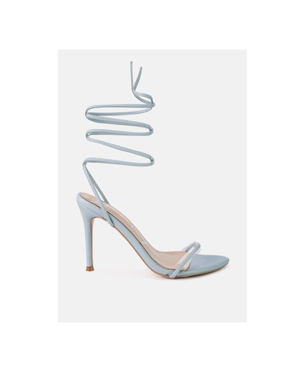 ロンドンラグ レディース シューズ サンダル レース ヒール London Rag Womensphynx Higheelace Up Heels Blue ブルー