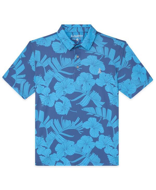 チャビーズ メンズ トップス ポロシャツ 半袖 Chubbies Men's Calm Current Range Short-Sleeve Polo Shirturquoise/aqua ターコイズ|ReVida 店