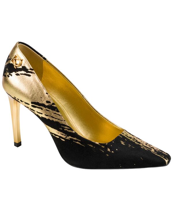 ダナ キャラン ニューヨーク州 レディース シューズ パンプス Donna Karanew York Women\u0027savita High Slip-On Pumps Black/Gold 黒いこと