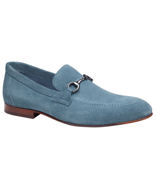 ジョンストンアンドマーフィー メンズ シューズ スリッポン・ローファー Johnston \u0026 Murphy Men\u0027s Higgins Bit Round Toe Loafers Denim Sued ジーンズ