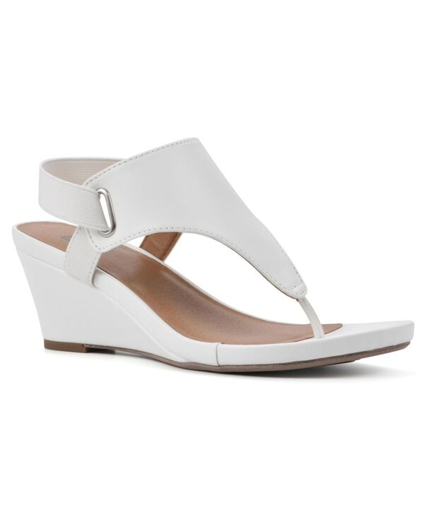 ホワイトマウンテン レディース シューズ サンダル White Mountain Women's All Dres Wedge Sandals White Smooth ホワイト