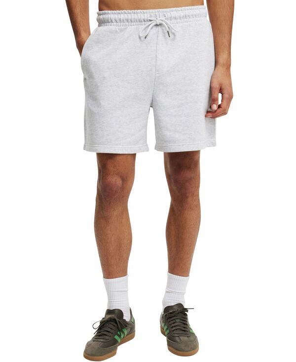 コットンオン メンズ ボトムス ハーフパンツ・ショーツ ショートパンツ フリース COTTON Men's Everyday Fleece Shorts Grey marle グレー