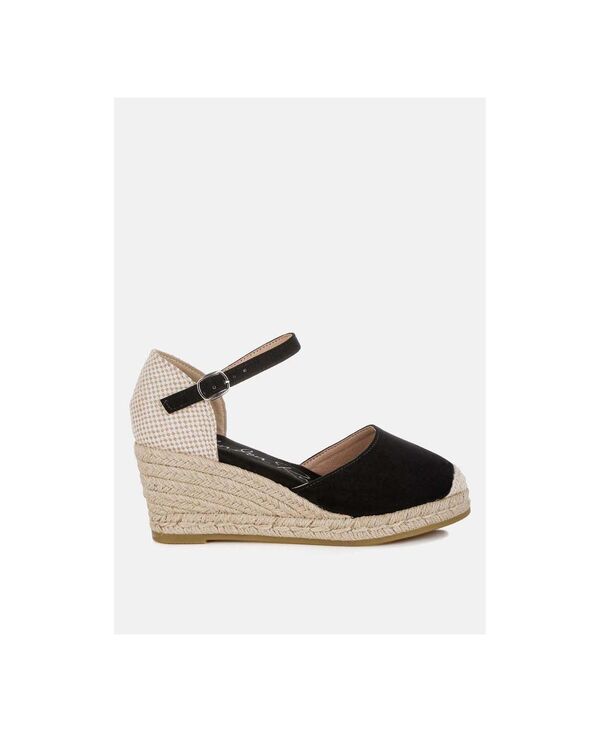 ロンドンラグ レディース シューズ サンダル London Rag Women's Paryor Microfiber Espadrillesandals Black microfiber ブラック 17,626円