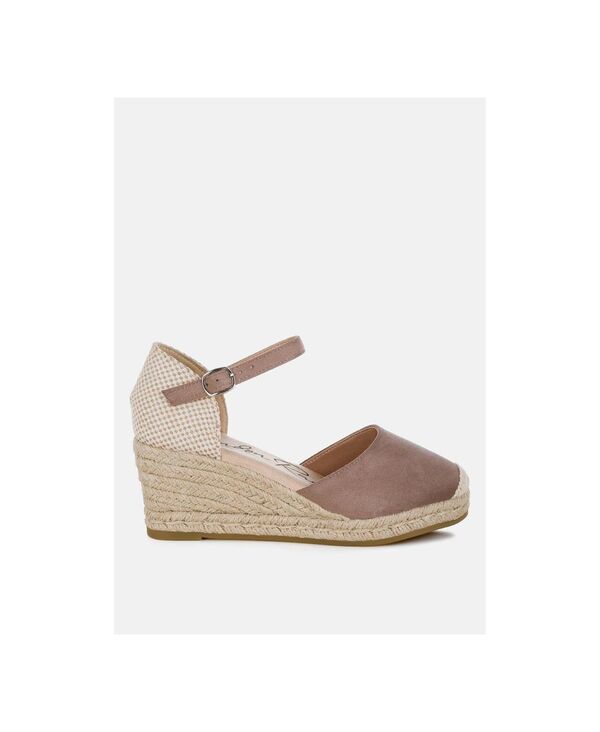 ロンドンラグ レディース シューズ サンダル London Rag Women's Paryor Microfiber Espadrillesandals Taupe microfiber トープ｜ReVida 店