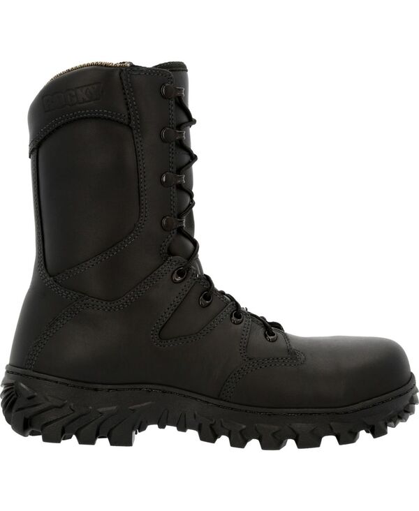 ロッキー メンズ シューズ ブーツ・レインブーツ ROCKY Code Red Rescue NFPA Rated Composite Toe Fire Boot Black ブラック｜ReVida 店