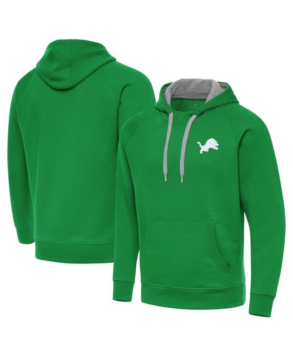 アンティグア メンズ アウター パーカー・スウェット Antigua Men's Kelly Green Detroit Lionst. Patrick's Day Victory Pullover Hoodie Kelly Green グリーン