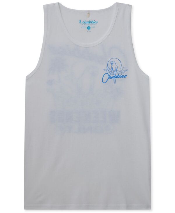 チャビーズ メンズ トップス 貯蔵タンクいの一番 グラフィック Chubbies Men\u0027s The Weekends Only Scoop Neck Graphic Tank Top Light Gray 薄墨色