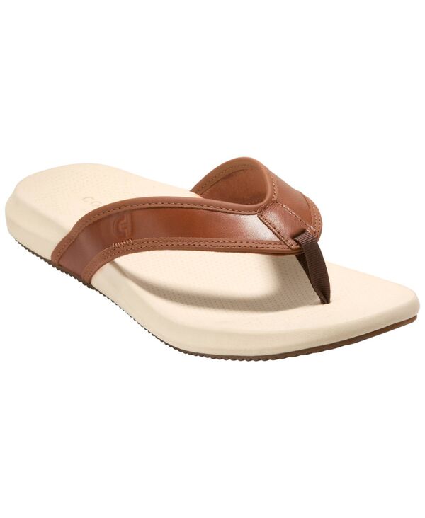 コールハーン メンズ シューズ スリッポン・ローファー サンダル Cole Haan Men's Montauk Resort Slip-On Sandals British Tan タン｜ReVida 店