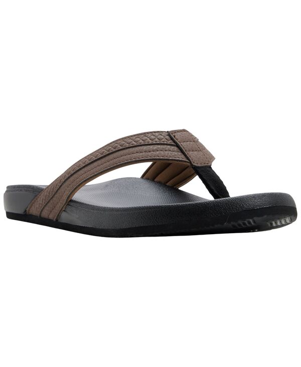 コールイットスプリング メンズ シューズ スリッポン・ローファー サンダル Call It Spring Men'spinnaker Slip-on Thong Sandals Brown ブラウン