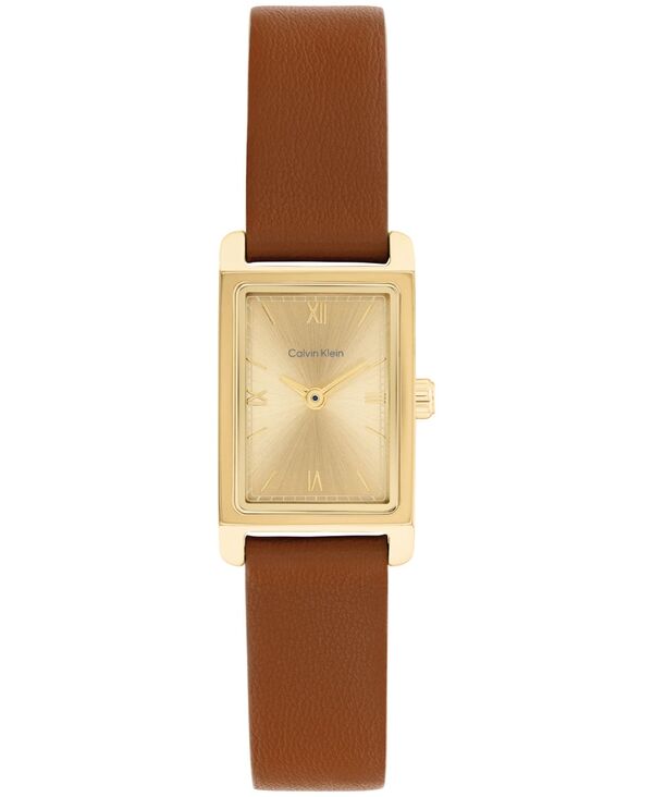 カルバンクライン レディース アクセサリー 腕時計 レザー Calvin Klein Women's CK Light Cameleather Strap Watch 16mm White ホワイト
