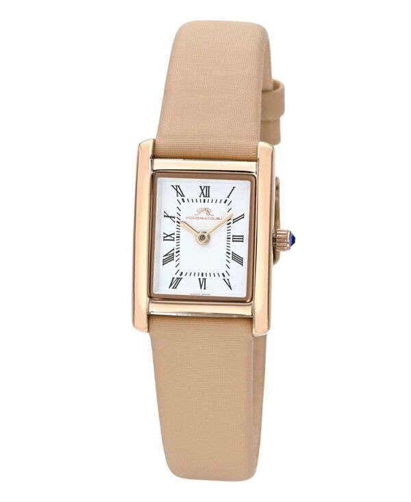 ポルサモンブリュー レディース アクセサリー 腕時計 Porsamo Bleu Women's Karolina Watch 1086EKAL Beige and rose tone ベージュ|ReVida 店
