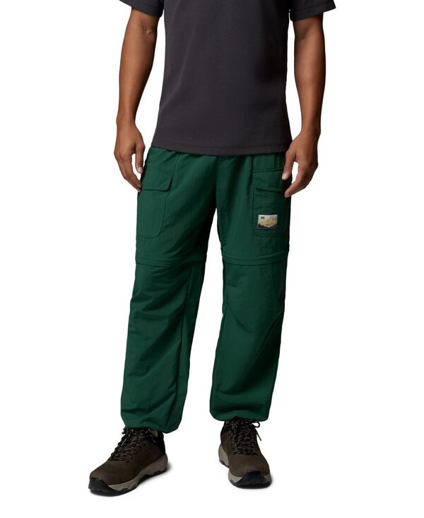 コロンビア メンズ ボトムス 心地好いズボン下 Columbia Men\u0027s Ackerock Regular-Fit Convertible Pants Rain Forest フォレスト