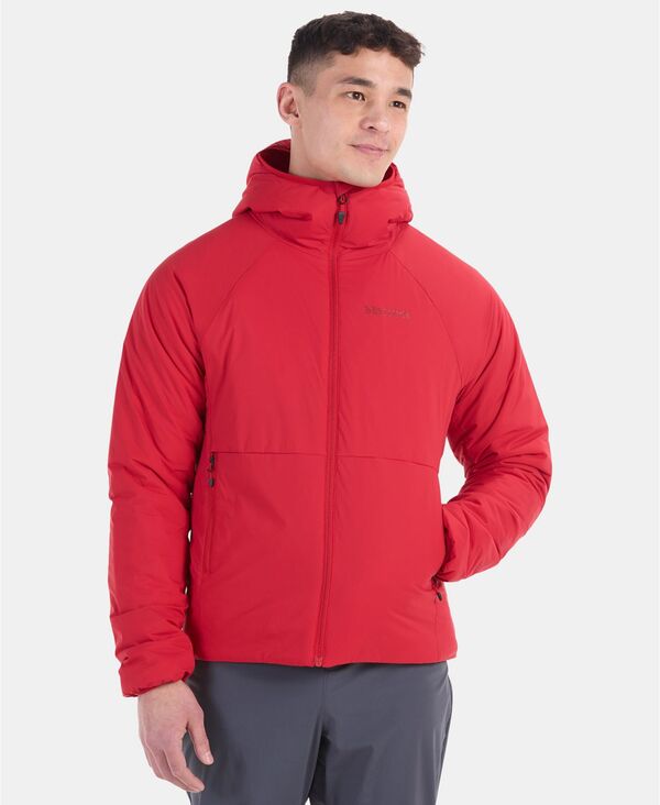 マーモット メンズ アウター ジャケット・ブルゾン パーカー Marmot Men's Novus Hoodie Jacketeam Red レッド