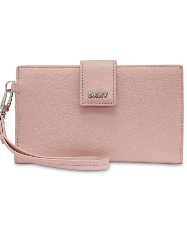 ダナ キャラン ニューヨーク レディース アクセサリー 財布 ミニ DKNY Boxed Lilah Snap Closure Flap Mini Wallet Pink ピンク