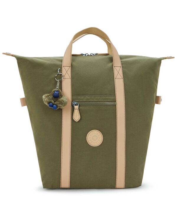 キプリング レディース バッグ バックパック・リュックサック Kipling New Art Ona Extra-Large Backpack Cotton Khaki カーキ