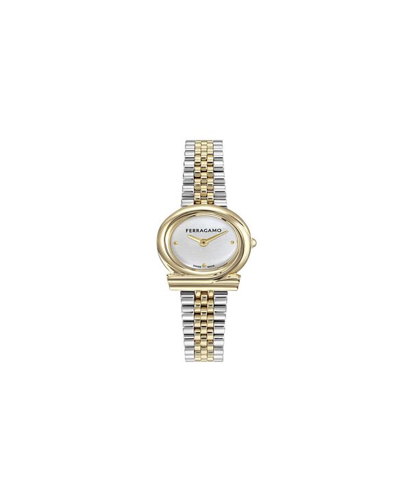 フェラガモ レディース アクセサリー 腕時計 Tシャツ Ferragamo Women's Two-Tone Stainlessteel Bracelet Watch 23mm Two Tone