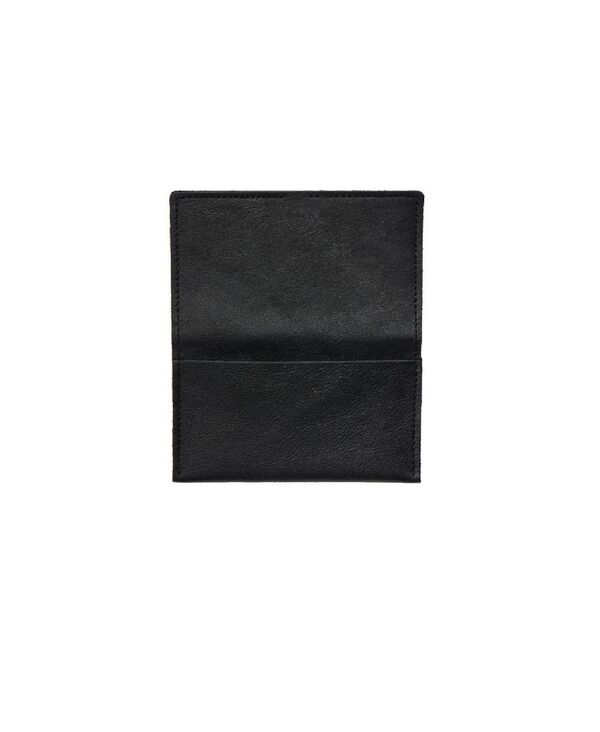 マンハッタンポーテージ レディース アクセサリー 財布 レザー Manhattan Portage Leather Card Case Wallet Black ブラック|ReVida 店
