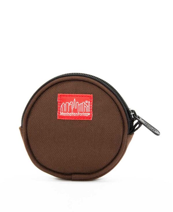マンハッタンポーテージ レディース アクセサリー 財布 ミニ Manhattan Portagellington Mini Coin Purse Wallet Dark Brown ブラウン｜ReVida 店 8,070円
