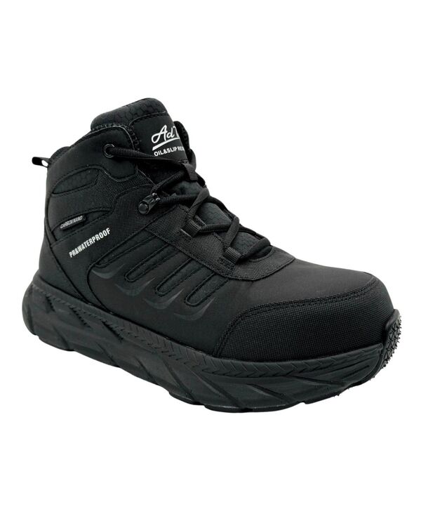 アドテック レディース シューズ ブーツ・レインブーツ AdTec Women s Ultralight Nano Safety Toe Waterproof PR SR EH Work Boot Black ブラック