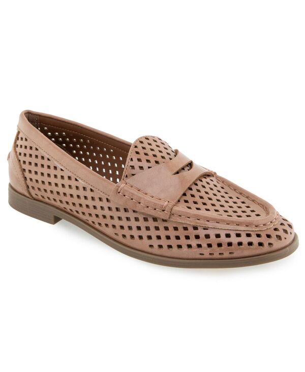ケネスコール レディース シューズ スリッポン・ローファー Kenneth Cole Reaction Women\u0027s Zoila Perf Penny Loafers Macaroon Crinkle