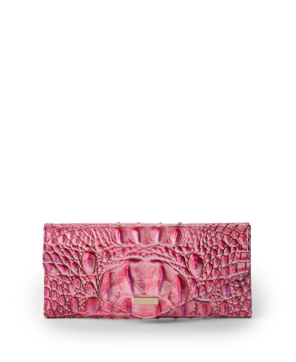ブランミン レディース アクセサリー 財布 レザー Brahmin Veronica Leather Melbourne Wallet French Rose Melbourne