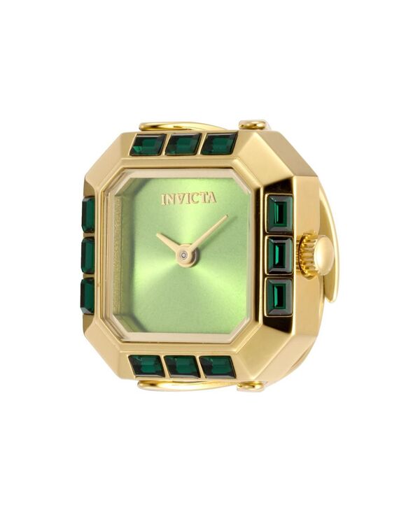 インビクタ レディース アクセサリー 腕時計 ミニ Invicta Women's 49583 Mini Quartz 2 Handial Ring Watch Gold ゴールド|ReVida 店