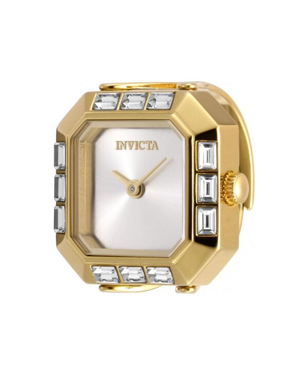インビクタ レディース アクセサリー 腕時計 ミニ Invicta Women's 49587 Mini Ring Watch Quartz 2 Handial Watch Gold ゴールド