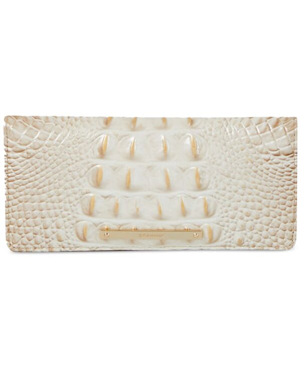 ブランミン レディース 付属品 紙入れ なめし革 Brahmin Ady Leather Bifold Wallet Contour