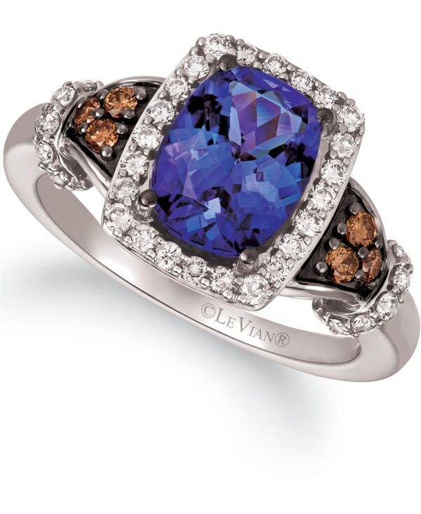 ル ヴァン レディース アクセサリー リング Le Vian Blueberry Tanzanite (2 ct.w.) & Diamond (1/2 ct.w.) Ring in 14k Gold (Also Available in 14K White Gold) White Gold ホワイト
