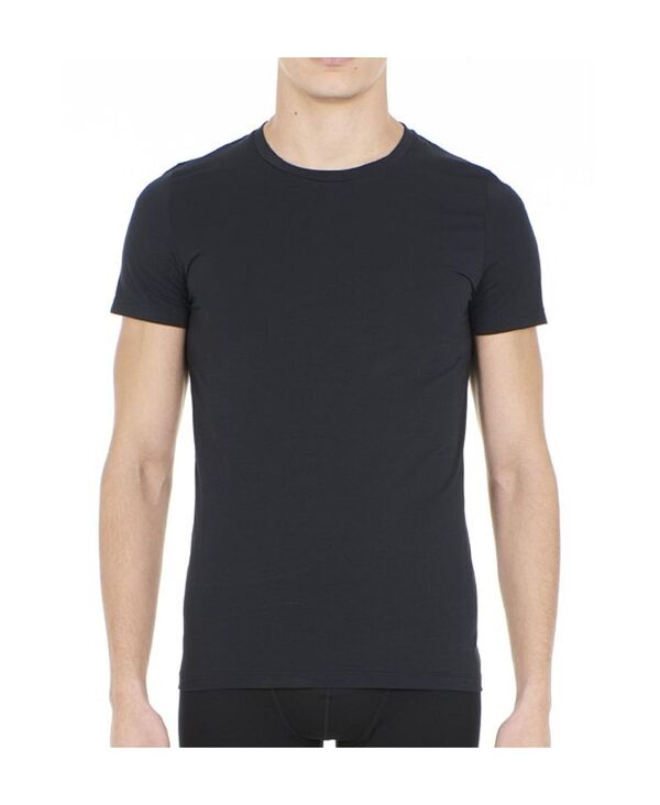 ホム メンズ トップス Tシャツ クルーネック HOMen's Tee-Shirt Crew Neck Black ブラック|ReVida 店