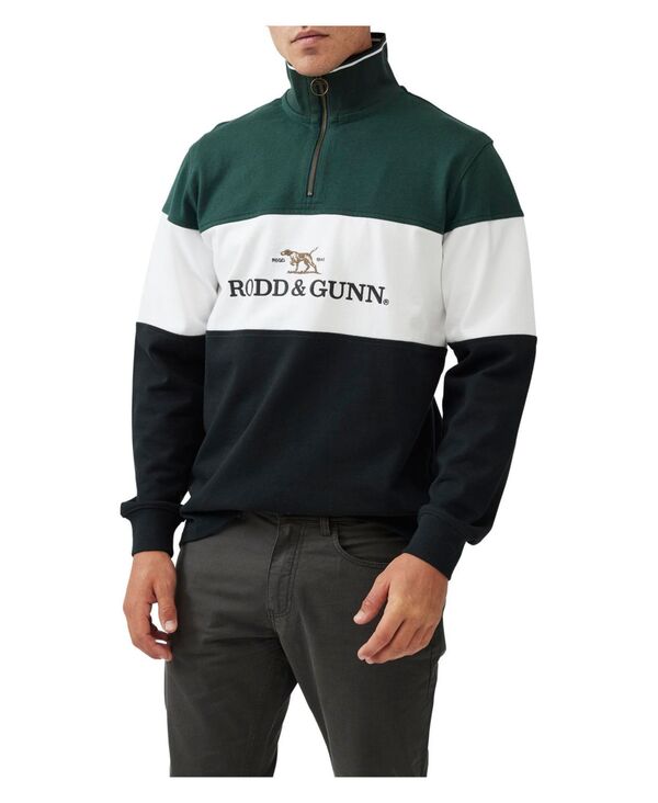 ロッドアンドグン メンズ トップス シャツ スウェット Rodd & Gunn Men's Foresters Peak Sweatshirt Forest フォレスト|ReVida 店