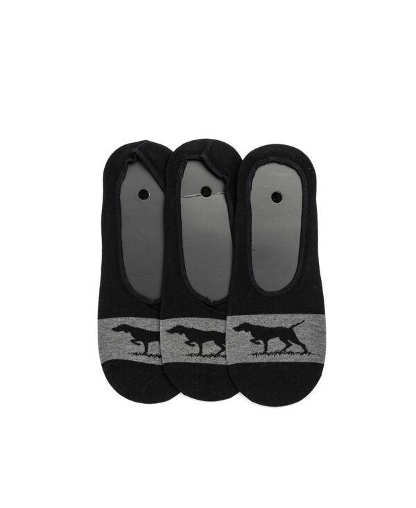 ロッドアンドグン メンズ アンダーウェア 靴下 Rodd & Gunn Men's 3-Pack Gunner Lo Show Socks Nero Gray グレー