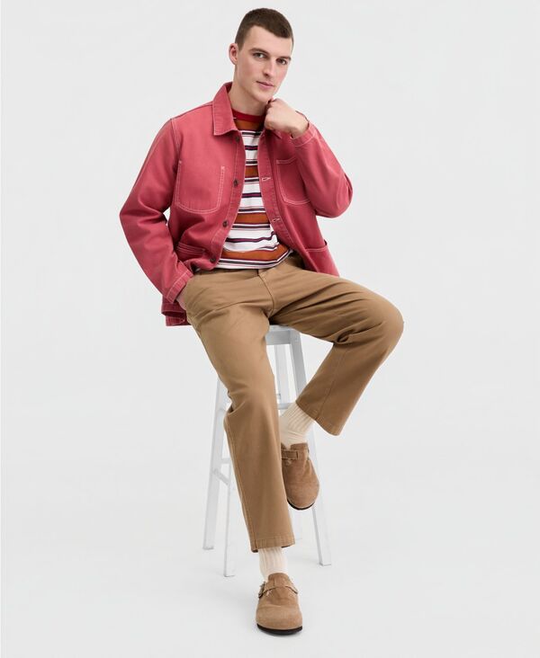 サンストーン メンズ アウター ジャケット・ブルゾン コットン Sun + Stone Sun + Stone Men's Cotton Continental Wash Chore Jacket Macy's Exclusive Continental Wash ストーン 16,775円