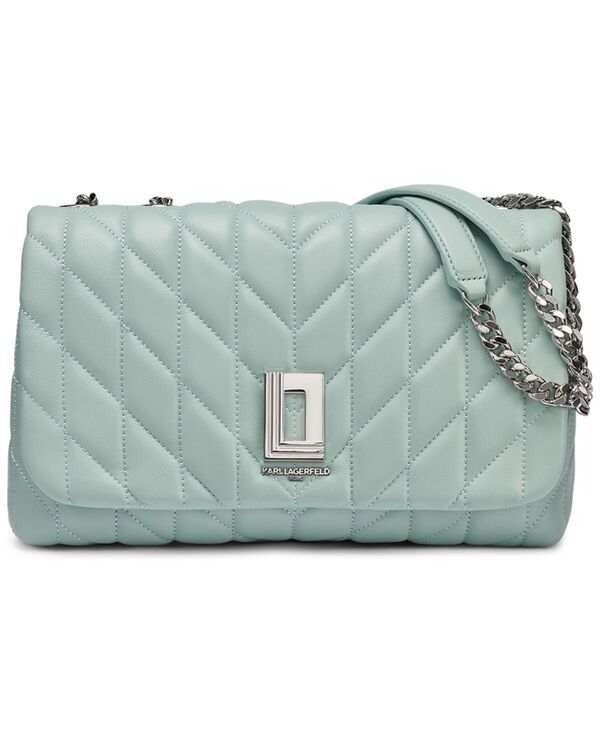カール ラガーフェルド レディース バッグ KARLAGERFELD PARIS Lafayette Small Shoulder Bag Fresh Mint ミント