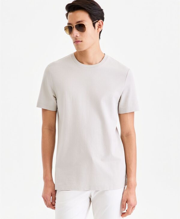 アルファニ メンズ トップス Tシャツ 半袖 Alfani Men'short-Sleeve Textured Mercerized T-Shirt Macy's Exclusive Stonewall 12,586円