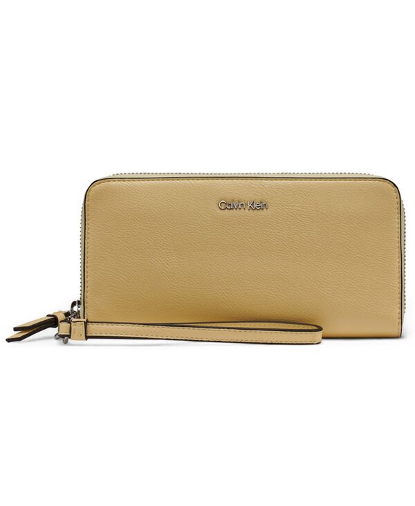 カルバンクライン レディース 付属物 札入れ Calvin Klein Women\u0027s Audrey Boxed Wallet Lemon Ice バッグ・小物・ブランド雑貨-レディース財布-財布・ケース