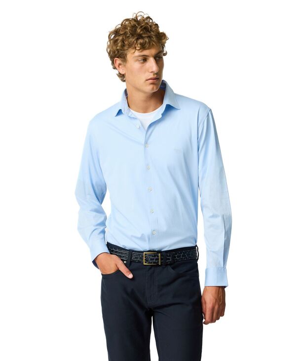 ロッドアンドグン メンズ トップス プルオーバー Rodd \u0026 Gunn Men\u0027s Ascot Park Shirt Sky Blue 青味