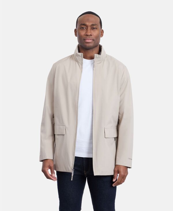 カルバンクライン メンズ アウター ジャケット・ブルゾン Calvin Klein Men's Utility Jacket Vintage Khaki カーキ｜ReVida 店