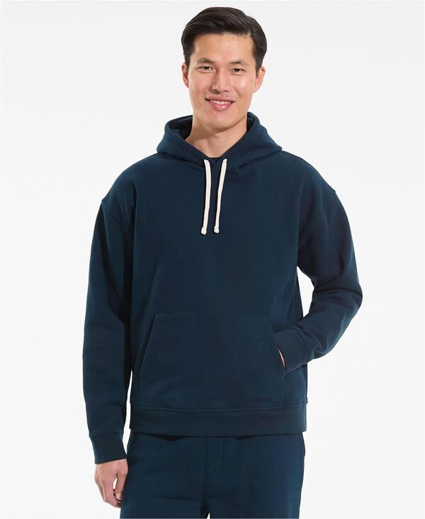 ランズエンド メンズ アウター パーカー・スウェット Lands' End Men's Long Sleeve Seriousweats Oversized Hoodie Radiant navy ネイビー