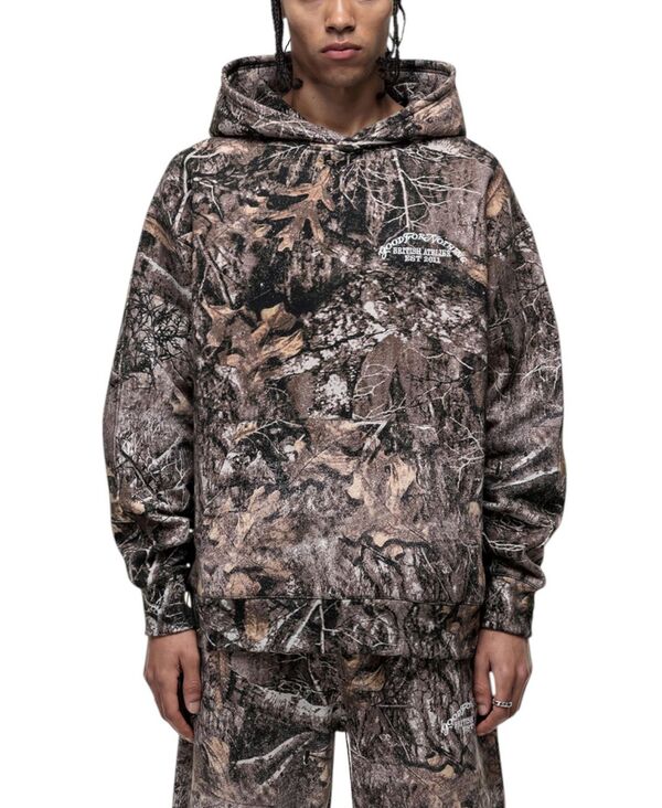 グッドフォーナッシング メンズ アウター パーカー・スウェット プリント Good For Nothing Men's Woodland Camo Print Hoodie Camo