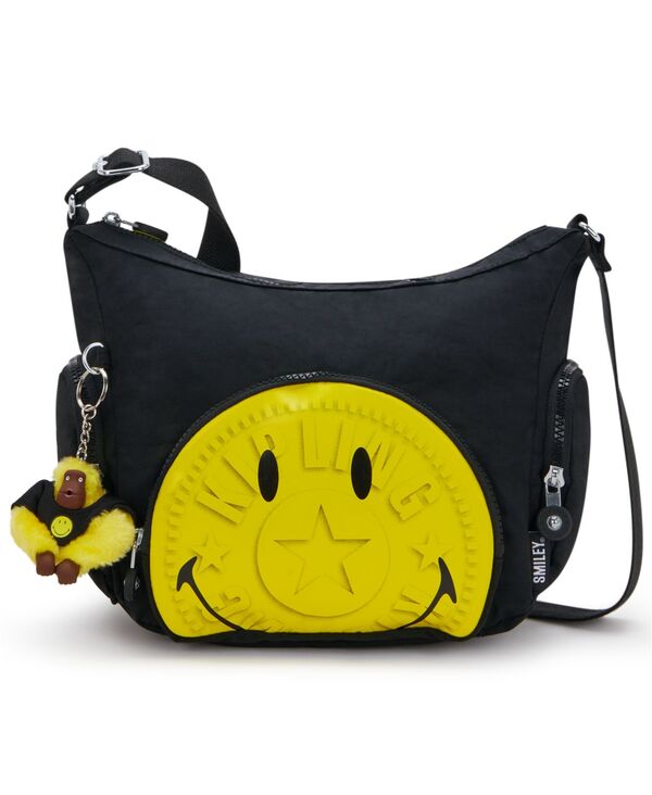 キプリング レディース バッグ Kiplingabbie Small Crossbody Bag Yellow Fun Black ブラック