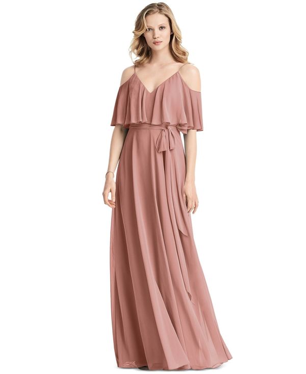cold shoulder maxi