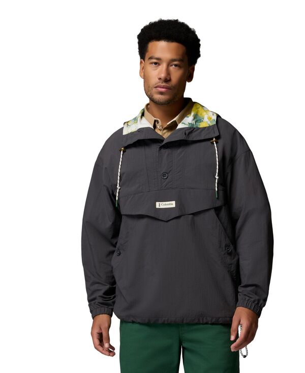 コロンビア メンズ アウター ジャケット・ブルゾン レギュラーフィット Columbia Men's Ackerock Regular Fit Windbreaker Jacket Shark|ReVida 店
