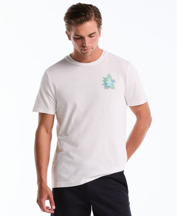 オリジナルペンギン メンズ トップス Tシャツ 半袖 グラフィック Original Penguin Men'short-Sleeve Breeze Block Graphic T-Shirt Bright White ホワイト