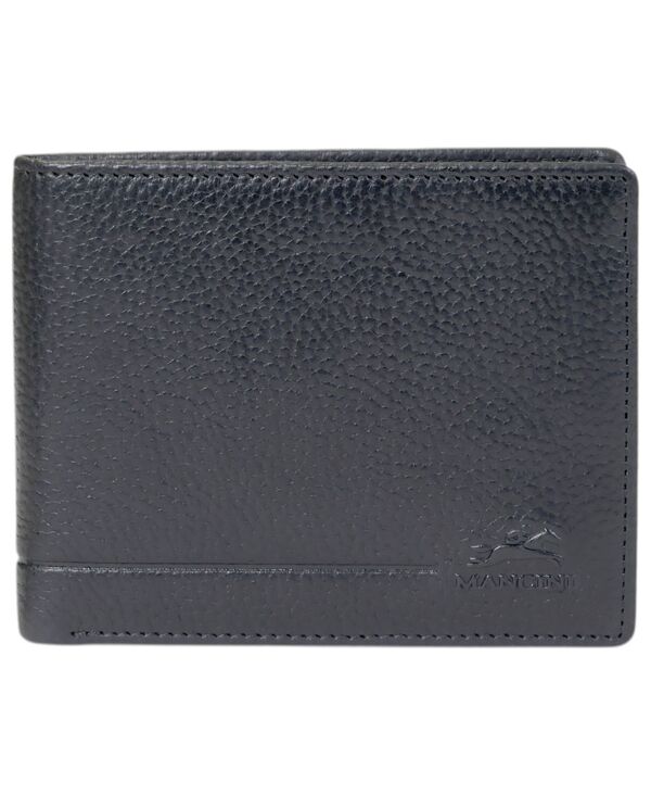 マンシーニ メンズ アクセサリー 財布 Mancini Men's Fifth Avenue RFID Secure Billfold Wallet Black ブラック