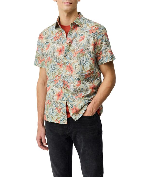 ロッドアンドグン メンズ トップス シャツ Rodd & Gunn Men's Riverina Weekend Fit Shirt Botanical|ReVida 店