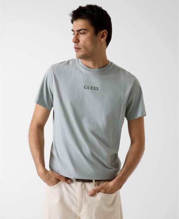 ゲス メンズ トップス Tシャツ 半袖 GUESS Men's Quattro G-Mist Short-Sleeve T-Shirt Sweet Mint ミント