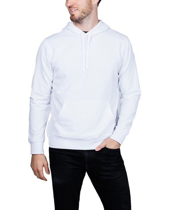 テーラーバード メンズ アウター ニット・セーター フリース パーカー Tailorbyrd Men's Fleece Hoodie White ホワイト