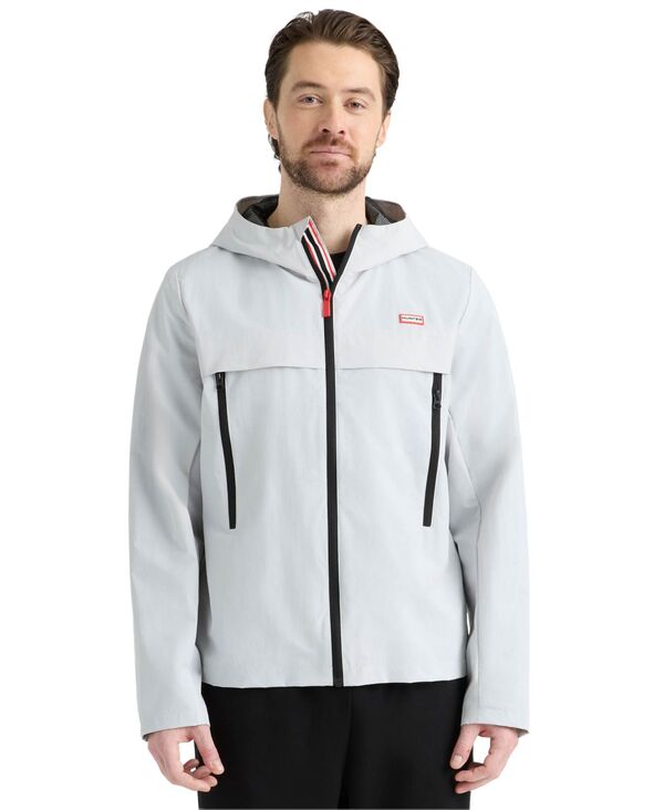 ハンター メンズ アウター ジャケット・ブルゾン フーデッドジャケット Hunter Men's Mileseam Sealed Shell Hooded Jacket Gray グレー|ReVida 店